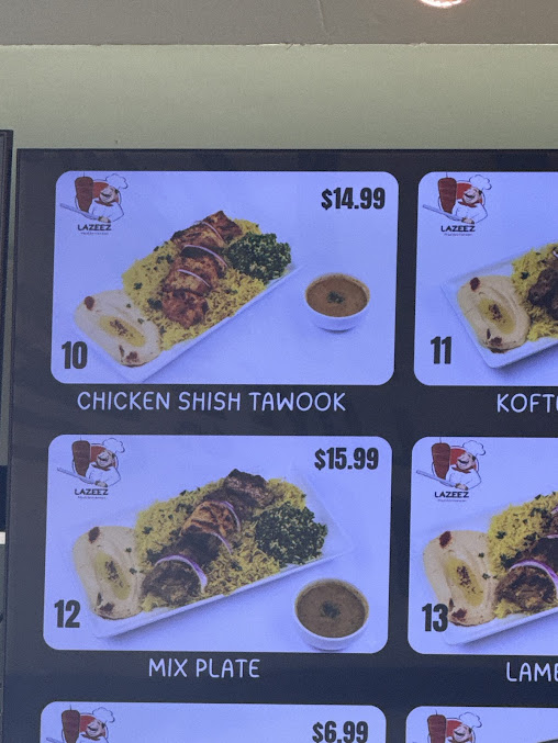 Menu Lazeez Mediterranean Cafe - 22
