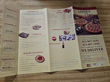 Menu Lazers Pizza Roast Beef - 21