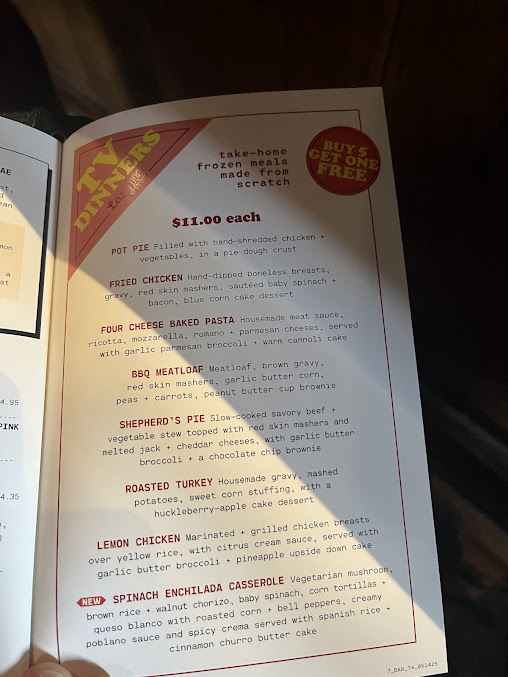 Menu Lazy Dog Restaurant Bar Torrance - 20