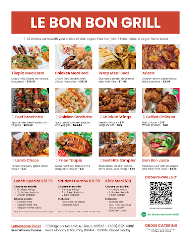 Menu Le Bon Bon Grill - 21