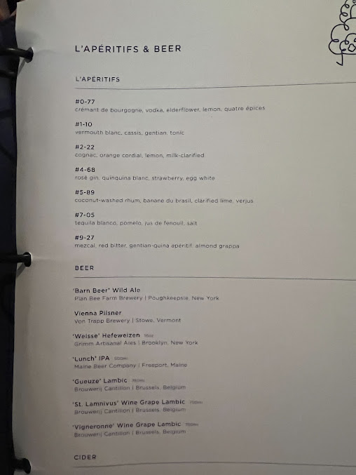 Menu Le Coucou - 28