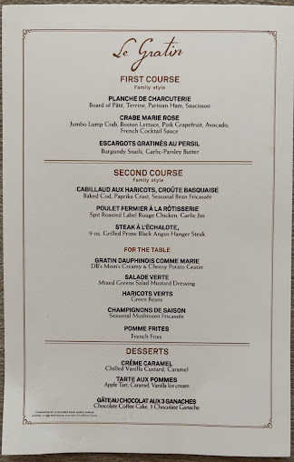 Menu Le Gratin - 21