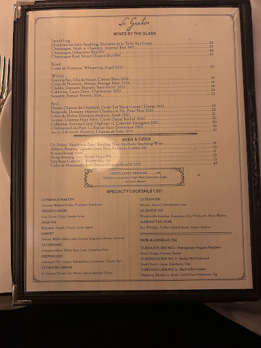 Menu Le Gratin - 22