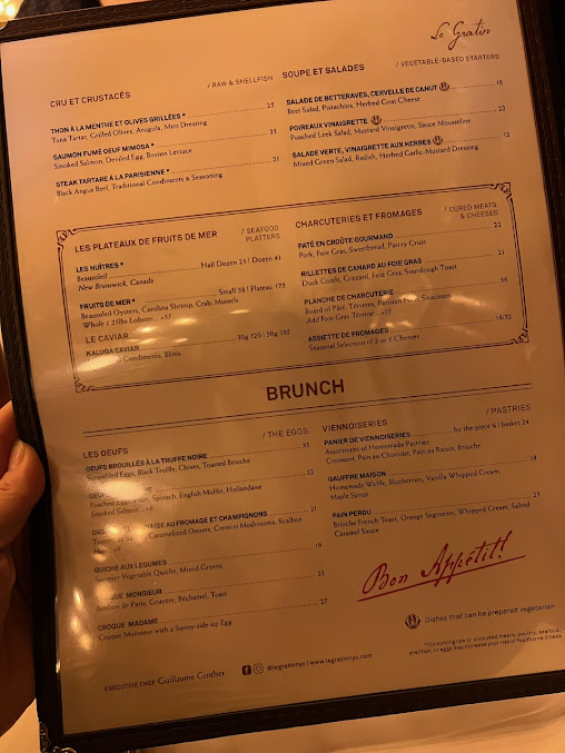 Menu Le Gratin - 24