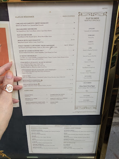 Menu Le Gratin - 26