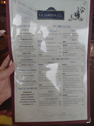 Menu Le Jardin Bistro Nyc - 28