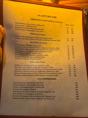 Menu Le Tout Va Bien - French Restaurant - 24