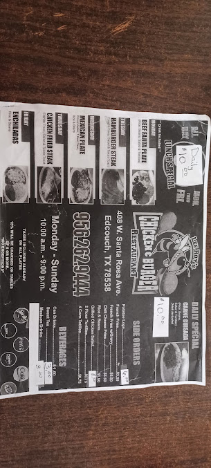 Menu Lee Roys Chicken Burgers - 23