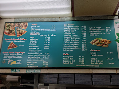 Menu Lenny's Pizzeria - 25