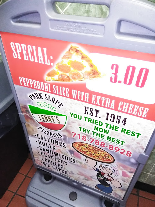 Menu Lenny's Pizzeria - 28