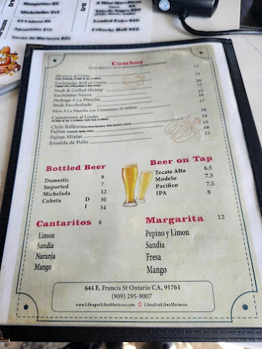 Menu Libra Por Libra Mariscos - 26