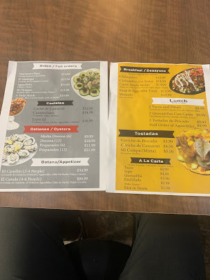 Menu Libra Por Libra Mariscos - 28
