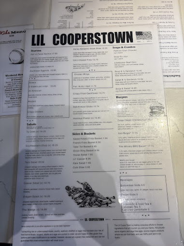 Menu Lil Cooperstown Bar Grill West Linn - 15