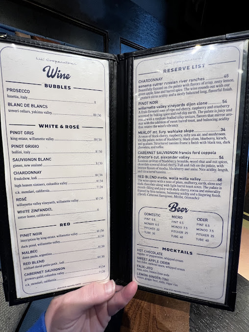 Menu Lil Cooperstown Bar Grill West Linn - 19