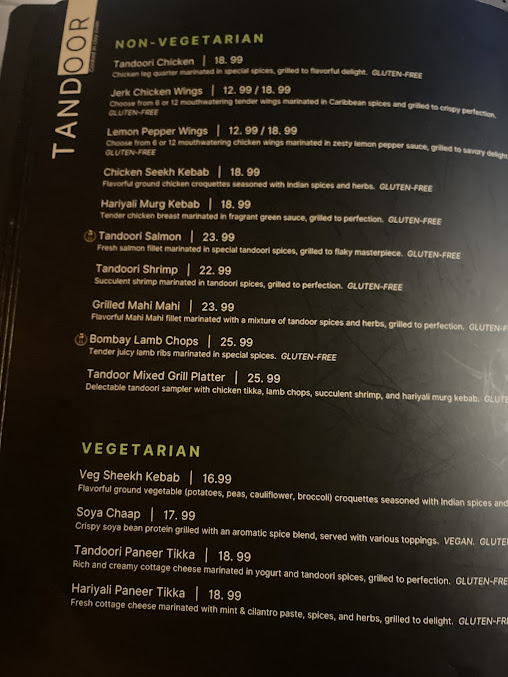 Menu Lime & Lemon Indian Grill & Bar - Raleigh - 24