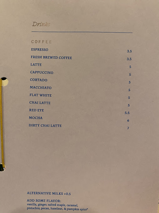 Menu Lindens - 27