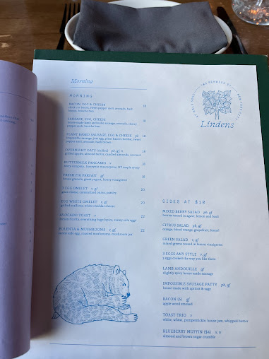 Menu Lindens - 29
