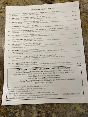 Menu Lioni Italian Heroes - 20