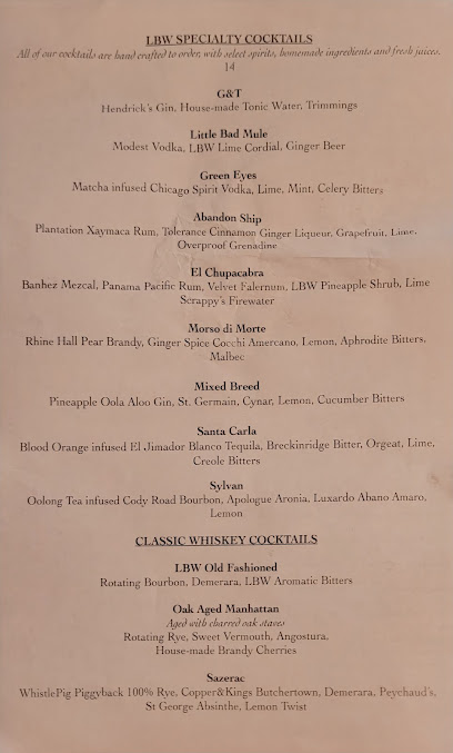 Menu Little Bad Wolf - 24