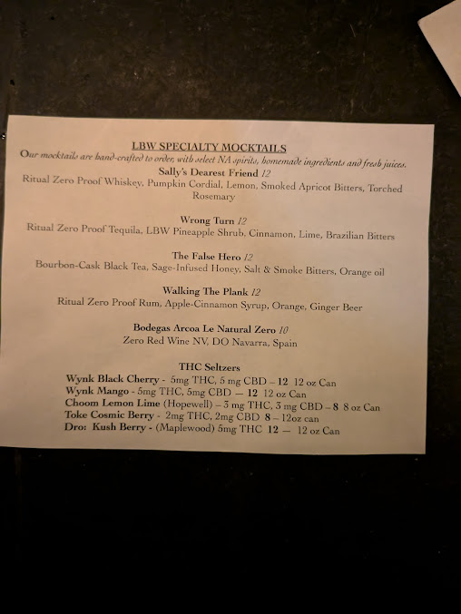 Menu Little Bad Wolf - 28