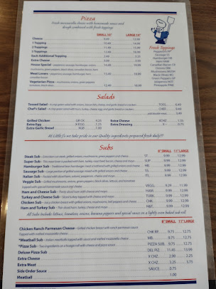 Menu Little J's Pizza & Subs - 22