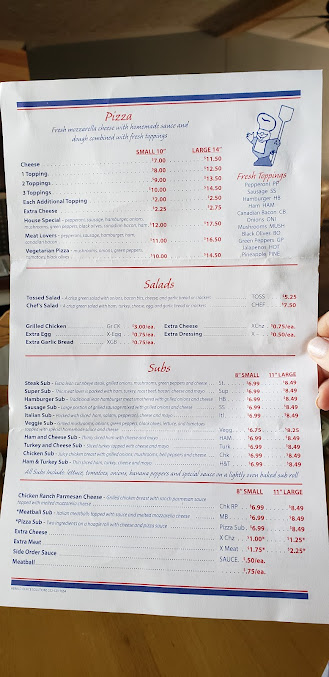 Menu Little J's Pizza & Subs - 26