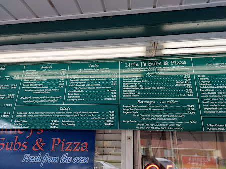Menu Little J's Pizza & Subs - 28