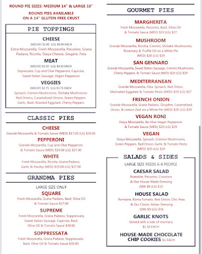 Menu Little Pizza Parlor - 27