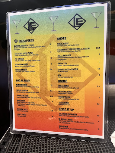 Menu Live Edge Bar Grill - 26