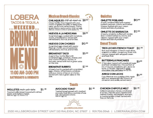 Menu Lobera Tacos & Tequila - 24