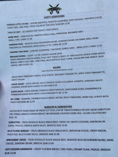 Menu Local Tavern Willoughby Hills - 22