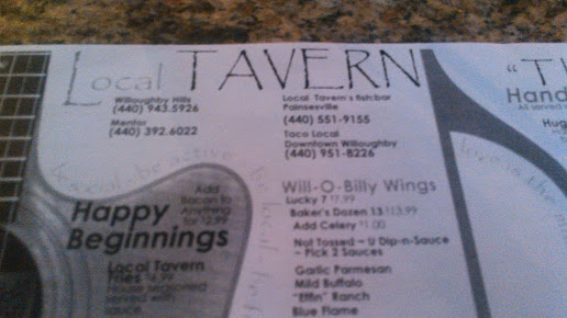 Menu Local Tavern Willoughby Hills - 27