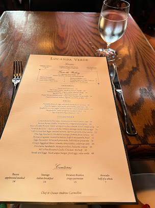 Menu Locanda Verde Tribeca - 20