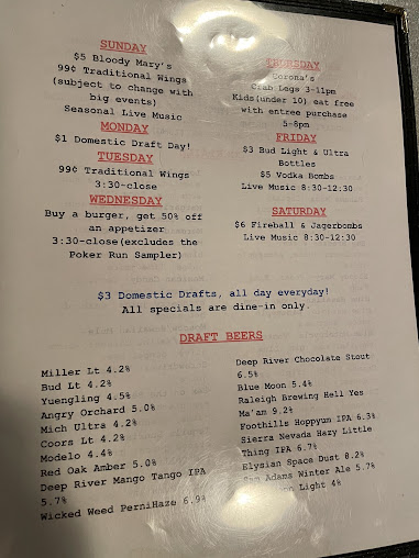 Menu Locked & Loaded Bar And Grill - 20