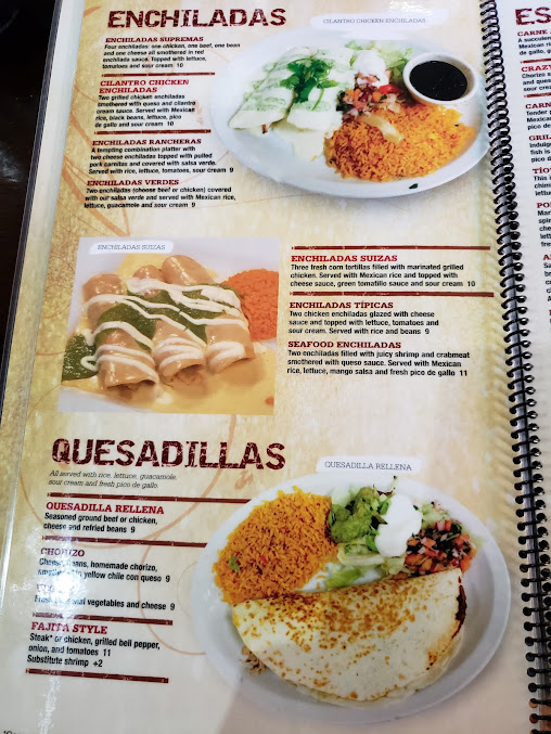 Menu Loco Mexican Restaurant And Cantina Fall Creek Place - 24
