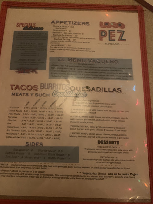 Menu Loco Pez West Philly - 27