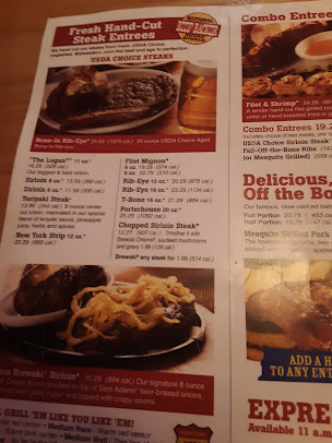 Menu Logan's Roadhouse - 24