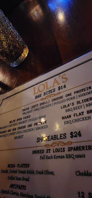 Menu Lolas A Neighborhood Bar - 22