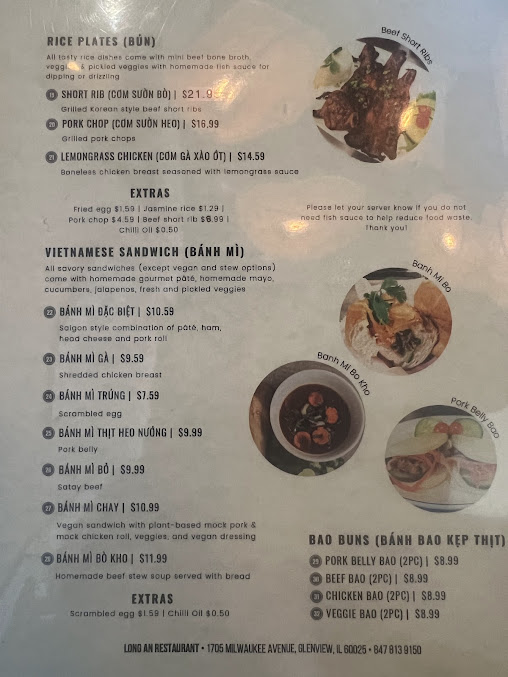 Menu Long An Restaurant - 21