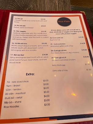 Menu Long An Restaurant - 23