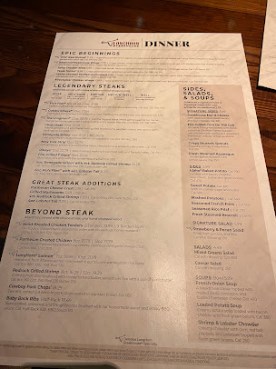 Menu Longhorn Steakhouse - 24