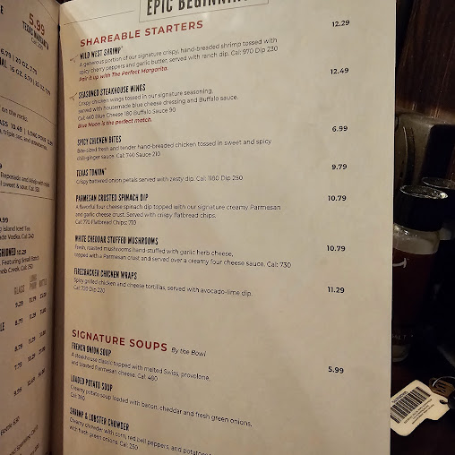 Menu Longhorn Steakhouse - 27