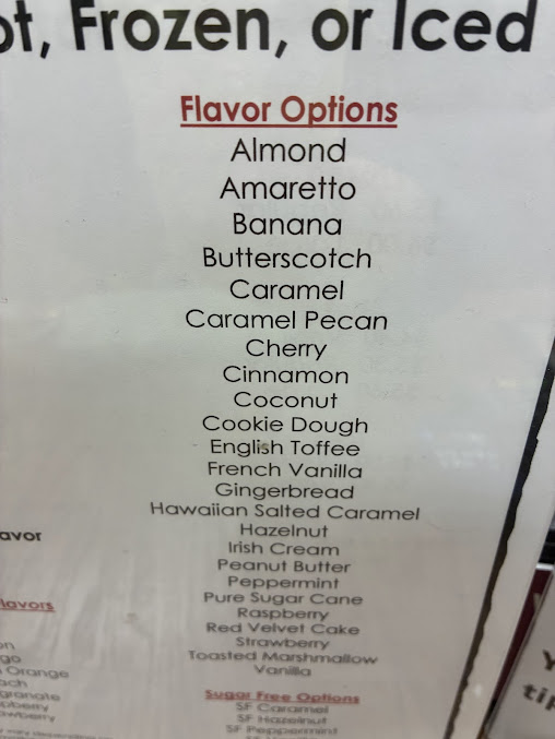 Menu Lorraines Coffee House Music - 24