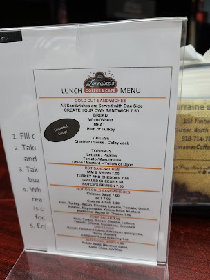 Menu Lorraines Coffee House Music - 25