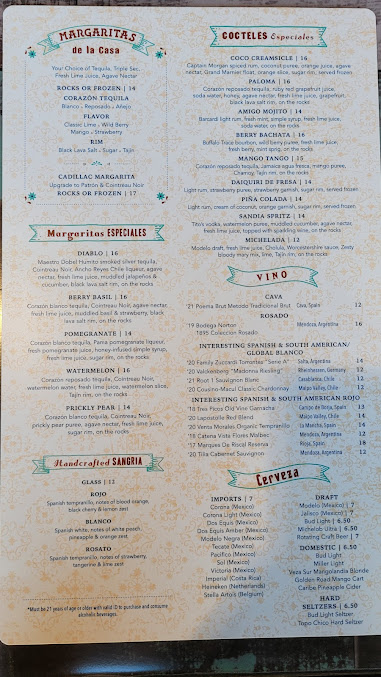 Menu Los Amigos Mexican Grill - 22
