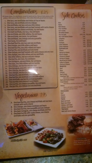 Menu Los Amigos Mexican Restaurant Toccoa - 26