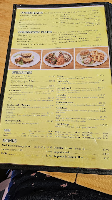 Menu Los Arcos Mexican Restaurant And Seafood - 20