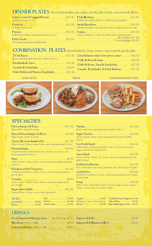 Menu Los Arcos Mexican Restaurant And Seafood - 21