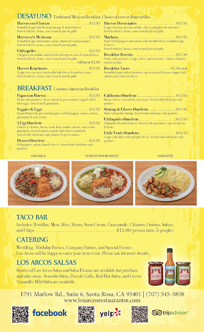 Menu Los Arcos Mexican Restaurant And Seafood - 23