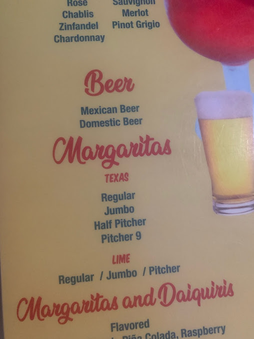 Menu Los Aztecas Mexican Restaurant - 26